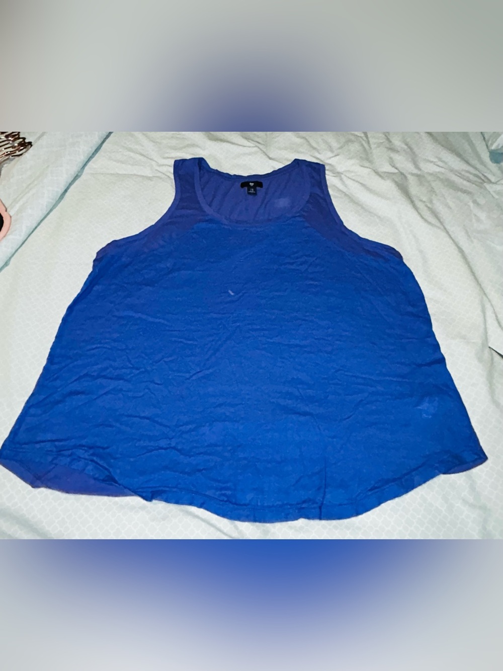 GAP Men’s Royal Blue Tank Top